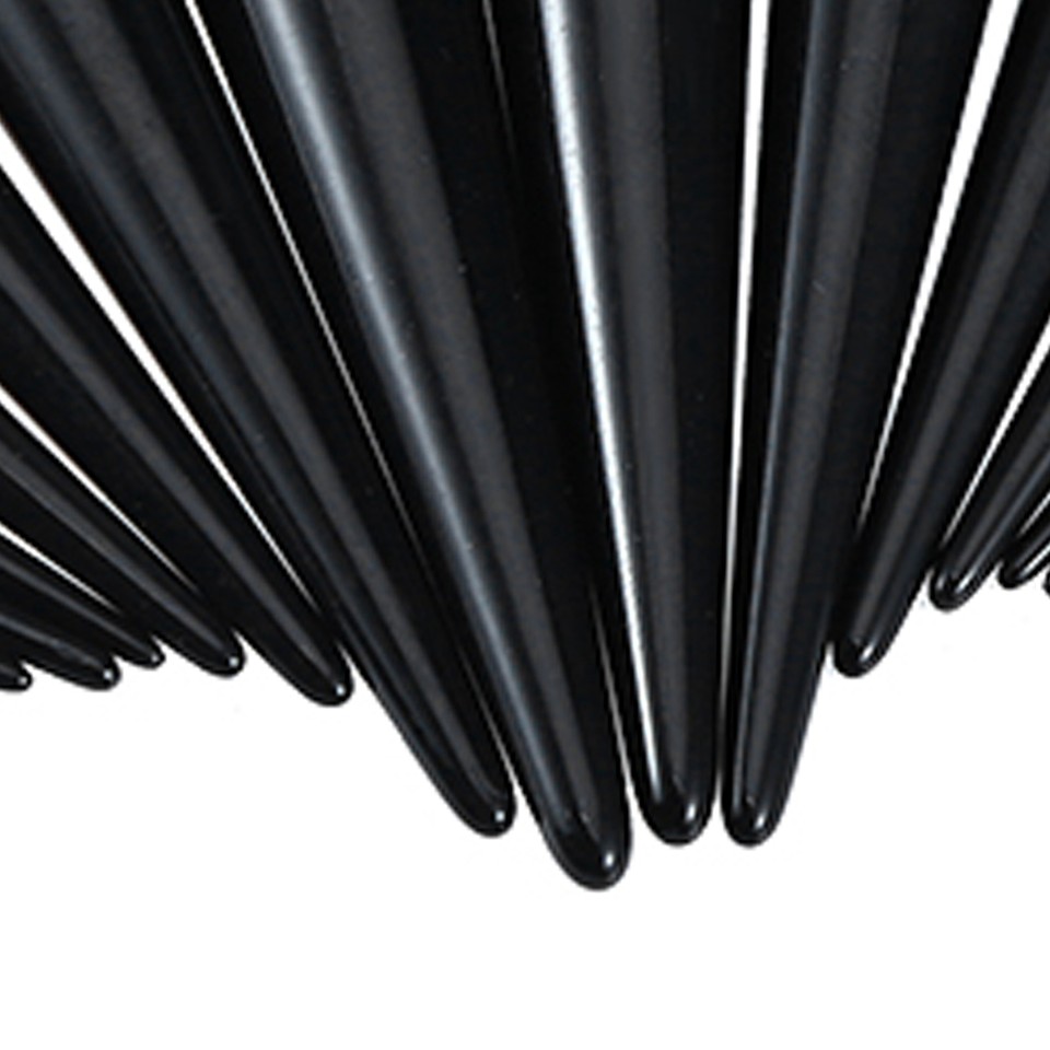 8 Pairs 36pcs Acrylic Tapers & Flesh Tunnels Ear Gauges Kit For Ear