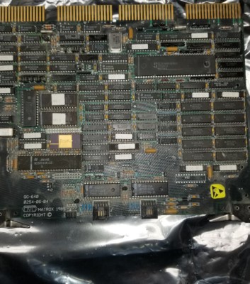 Provox Matrox QG-640 F DC6401X1-LA1 VDU Video Controller VAX DEC 11B7554x022 DEC