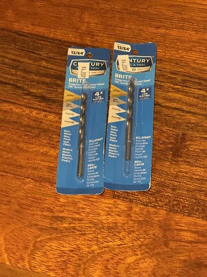 Century Drill & Tool Pro Grade Brite Drill Bit, 7/32'' shank Count 2