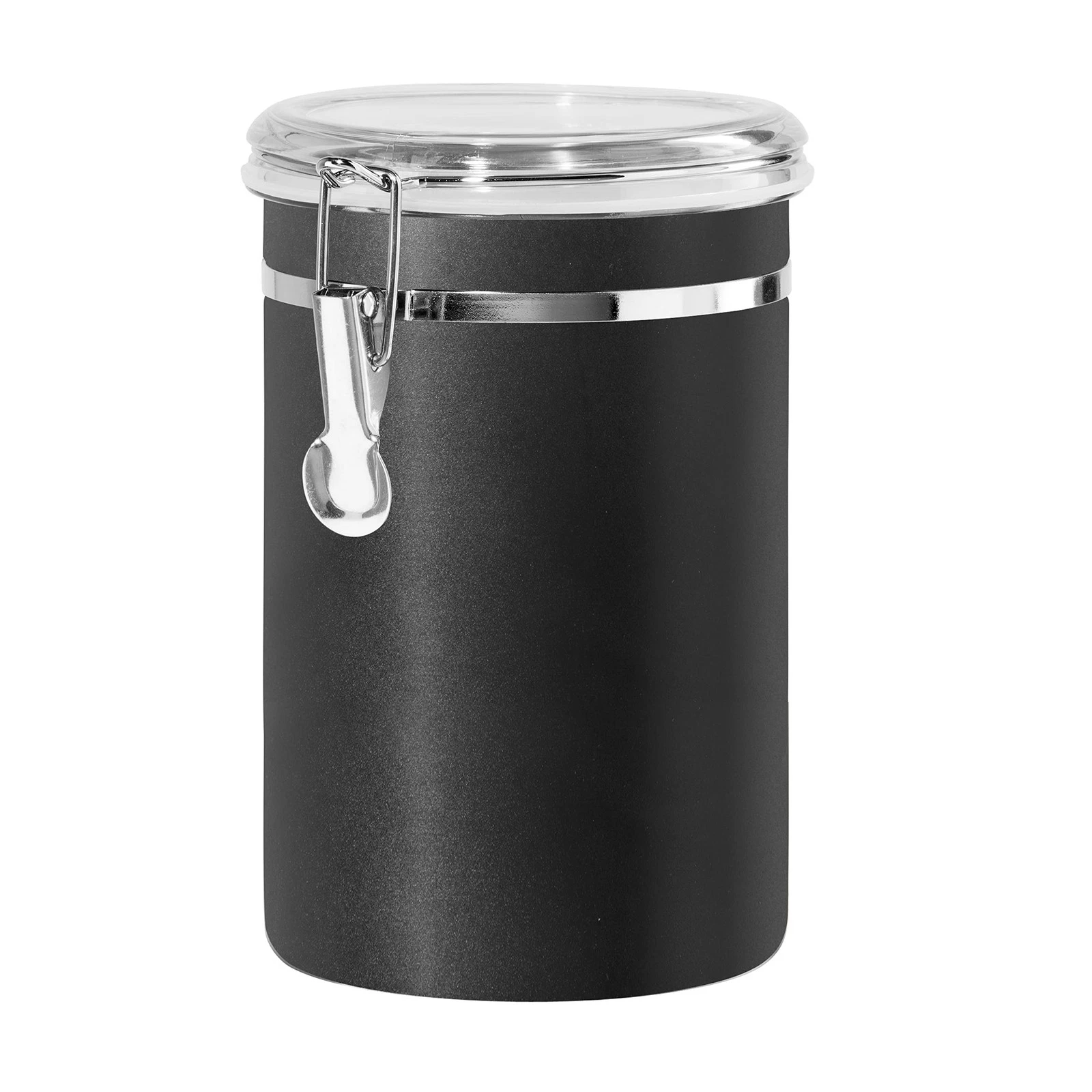 62oz Stainless Steel Kitchen Canister with Airtight Clamp Lid for Food Storage