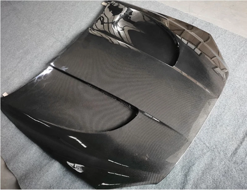 Cubierta de capó ventilada de carbono real para BMW Serie 6 M6 F06 F12 F13 12-17 Foto 3 de 4
