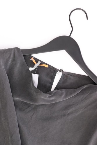 ✅ BOSS by Hugo Boss Kurzarmkleid Regular Kleid für Damen Gr. 36, S grau ✅ - Bild 6 von 6