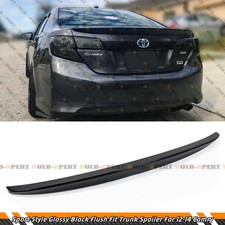 For 2012-14 Toyota Camry Le Se Xle Painted Glossy Black Sport Trunk Lid Spoiler For 2012-14 Toyota Camry Le Se Xle Painted Glossy Black Sport Trunk Lid Spoiler