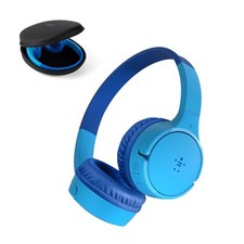 Auriculares Bluetooth Belkin SoundForm Mini Niños 30H 85dB Estuche Azul