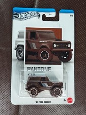 2026 Hot Wheels Silver Series ‘67 Ford Bronco 6/6 Pantone Series 2 NIB chase