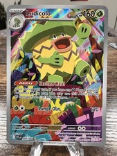 Pokémon TCG 2025 Ludicolo 095/094 Phantasmal Flames Illustration Rare NM
