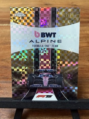 2025 Topps Chrome F1 BWT ALPINE /50 #181