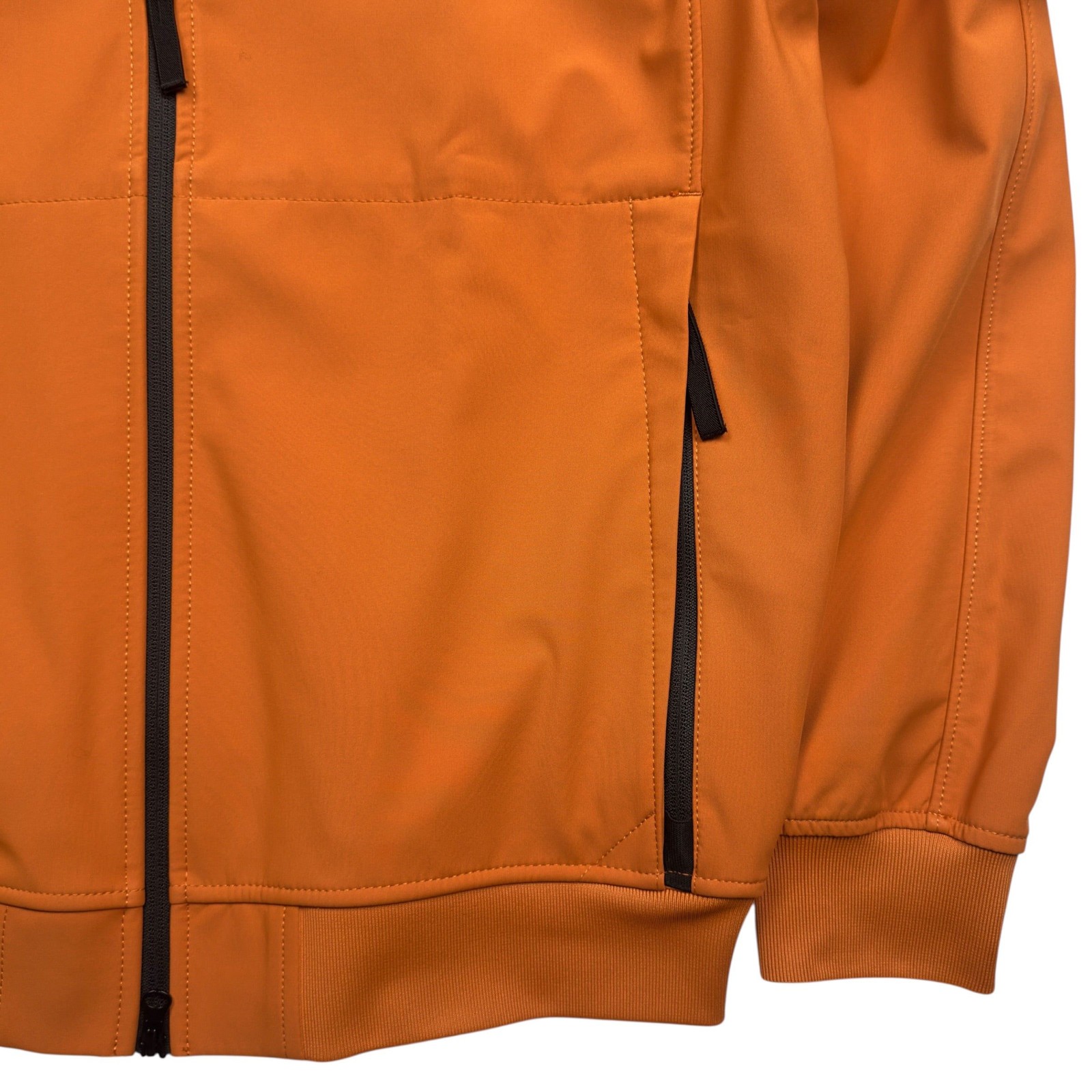 S/S 23 Stone Island Light Soft Shell-R Jacket with e-dye Technology - Orange image 4