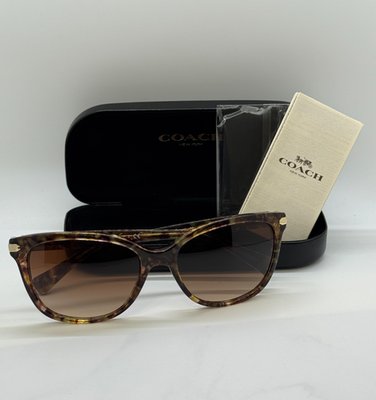 Coach HC8132-528713(L109) Lt Brown Confetti 57mm/Brown  display picture 2