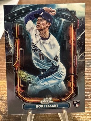 2025 Topps Cosmic Chrome - Extraterrestrial Talent Roki Sasaki #ET-23 (RC)