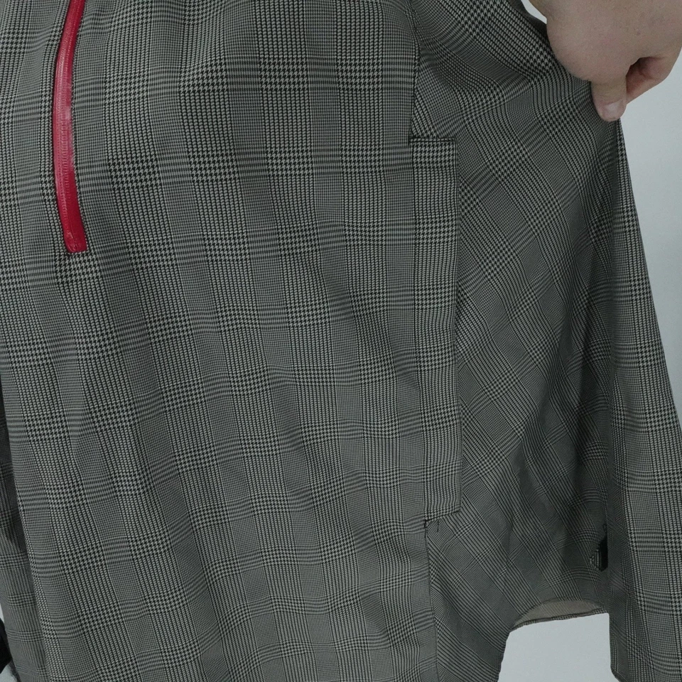 Cleverhood Urbanaut Rain Cape Houndstooth Reflective Unisex Bike Riding - Image 3 of 4