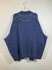 Tommy Bahama Sweater 1/4 Zip Reversible Mens Pullover - See Measurement Photos — photo 3