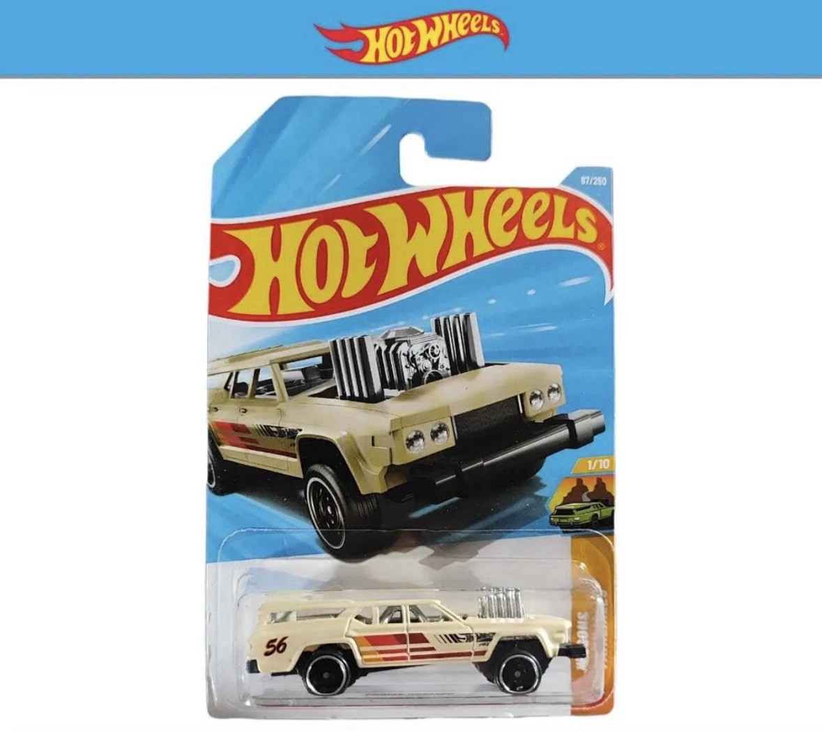 2026 HOT WHEELS CRUISE BRUISER DEMO DERBY HW WAGONS 1/10 SATIN TAN