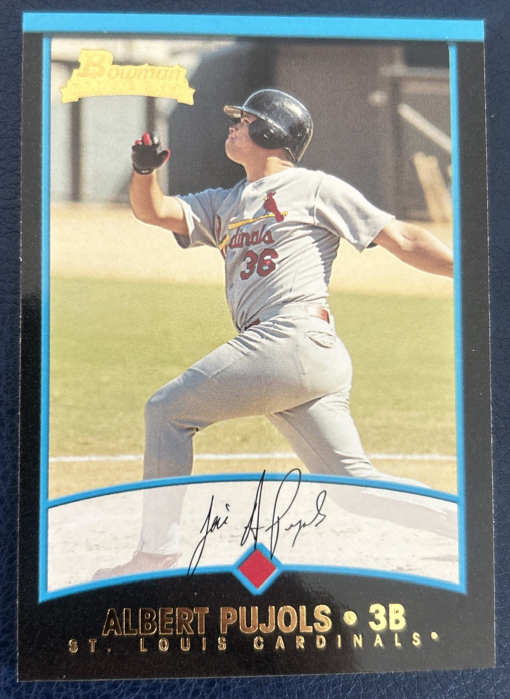 Albert Pujols #264 (ROOKIE CARD) - 2001 Bowman