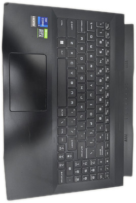 MSI Katana GF66 12UC-12UGS Full Keyboard Palmrest Assembly Black QWERTY