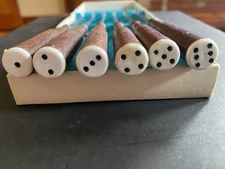 Vintage MCM Dice Fondue Forks Set Northland Oneida Stainless Japan