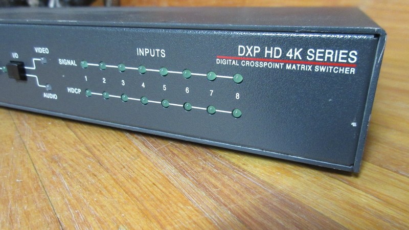 Extron DXP 88 HD 4k Series Digital Crosspoint Matrix Switcher