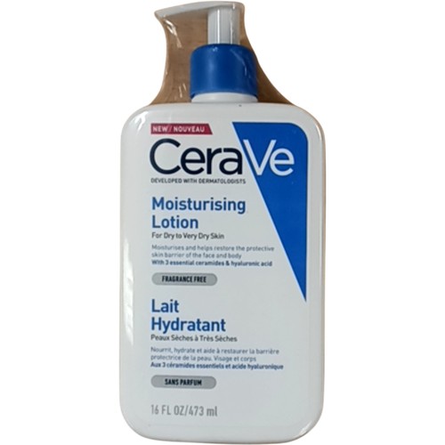 CeraVe Moisturising Lotion For Dry to Very Dry Skin 473ml - Picture 2 of 4
