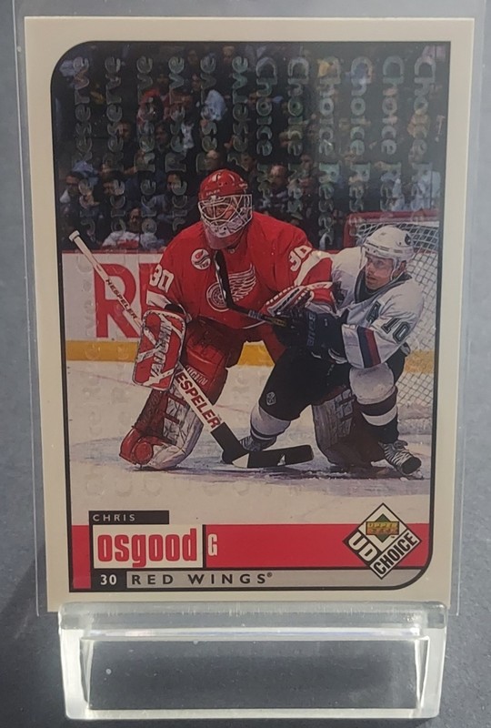 1998-99 Upper Deck UD Choice - Chris Osgood #74 Choice Reserve