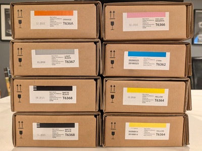 Epson Stylus Pro 7900 9900 700ml Ink Lot of 8 T6368 T6364 T6362 T6366 T636A OEM