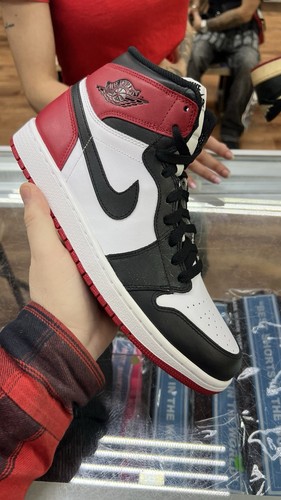 Jordan 1 Black Toe Größe 10 2013 NEU B-Ware - Bild 5 von 12