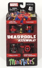 Deadpools Assemble! SDCC Exclusive Minimates 4 Pack 2013 (SEALED)