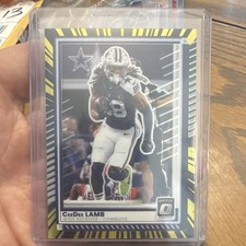 Panini Donruss Optic Electricity Prizm CeeDee Lamb #53 Dallas Cowboys /75