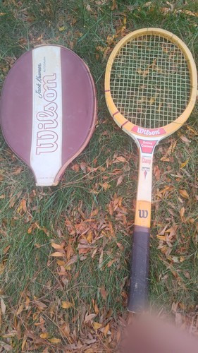 Raquette Tennis Bois Wilson Jack Kramer Autograph - Vintage 1960, USA