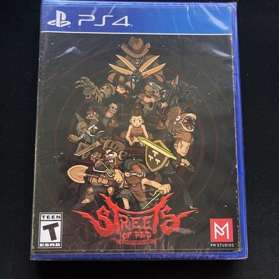 Streets of Red PS4 - Limited Run Games Sealed UPC Hole Punched