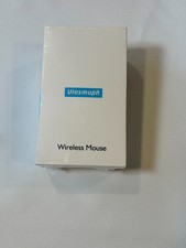 Uiosmuph LED Wireless Mouse Black Matte G12 Slim Brand New Sealed