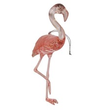 Acrylic Ornament - Pink Flamingo - 7"