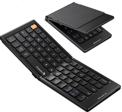 ProtoArc Foldable Bluetooth Keyboard Rechargeable Travel Keyboard Model XK04