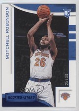 2018 Panini Chronicles Rookies and Stars Blue 25/99 Mitchell Robinson #622 ii1