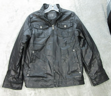 Urban Republic Jacket Boys Sz Large 14/16 Lined Winter Bomber Black - No Hood