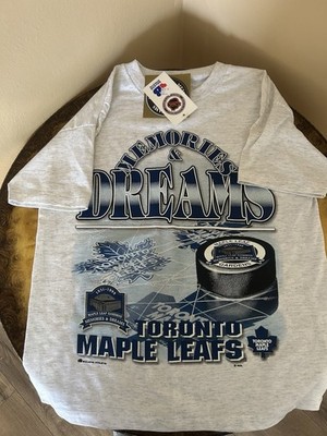 NHL Maple Leafs, Maple Leaf Gardens ''Memories'' EUC tee VTG NWT Youth Large