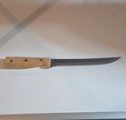 Carver Fixed Blade Knife Full Tang Steel Clip Point Wood Just Under 14 in. — photo 1