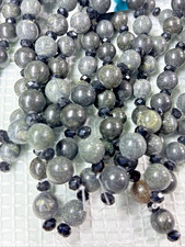 Lot Semi Precious JASPER BEADS For Jewelry Making - 119 inches NEW  NGT-35 