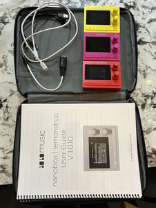 1010music Nanobox Sample/Sequencer Lot (3 Units), Fireball/Razzmatazz/Lemondrop