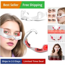 Red Light Eye Massager,Red Light Glasses,Under Eye Light Therapy Device,Red L...