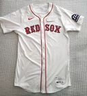 KYLE HARRISON GAME USED WORN 2025 BOSTON RED SOX HOME JERSEY MLB LOA