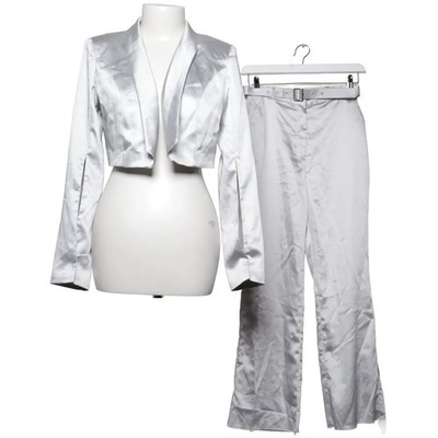Oh Polly, Anzug, Größe: XS, Elasthan/Polyester, Grau, Batik, Satin #c2M