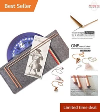 Copper Dowsing Rods 99.9% Pure Copper Water Divining Ghost Hunting Kit