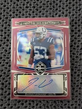 2021 Limited Membership Autograph Darius Leonard 9/10