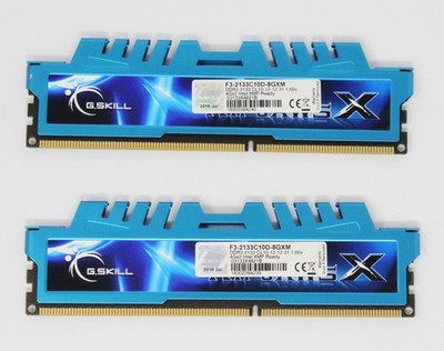 G.Skill RipJawsX blau 8 GB (2x4GB) F3-2133C10D-8GXM DDR3-2133 RAM (#36049)