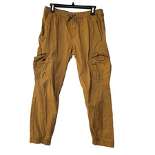 Wrangler Joggers Youth Beige Cargo Jogger Pants Size 16 Husky