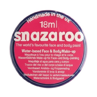 Snazaroo Face Paint - 18ml Pink - Bright Costume Accessory