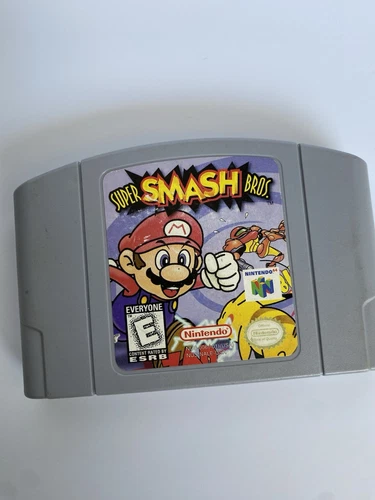 Super Smash Bros. (Nintendo 64, 1999) N64 Cartridge Only Authentic