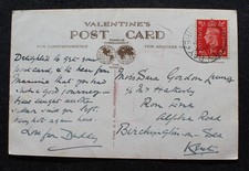 Spey Bay, Scotland 1938 postmark on a Shore Road, Spey Bay RP postcard, creases