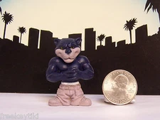 NEIGHBORHOOD RASCALS Urban Animal Figure Figurine 2" Panther Diorama Homies