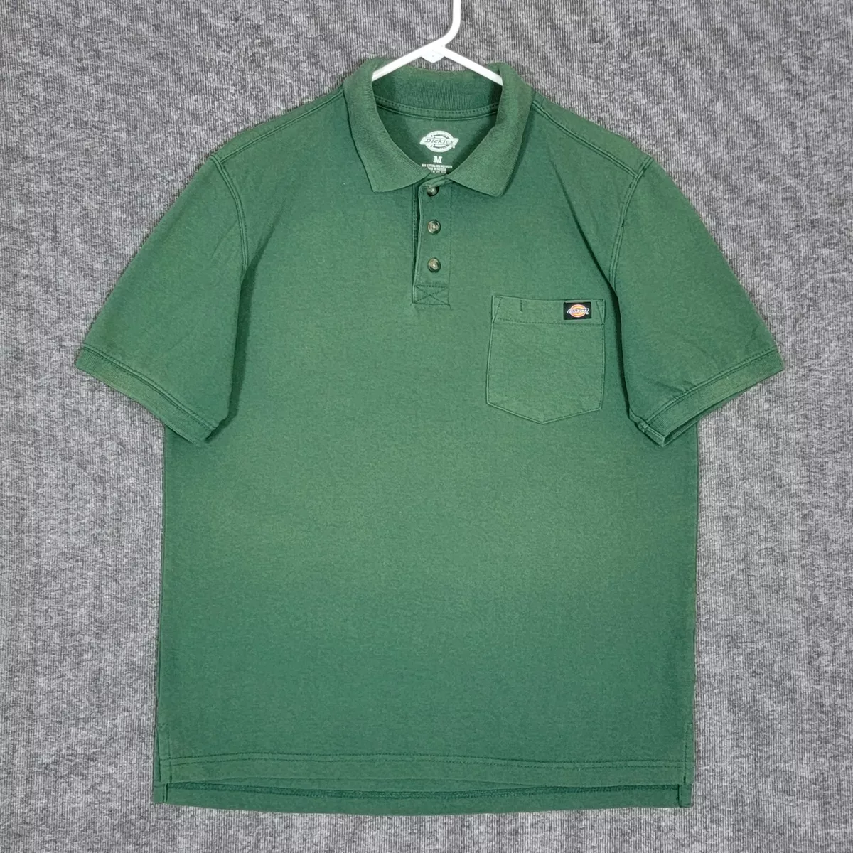 Shirt Mens M Green Collared Sleeve with Pocket eBay